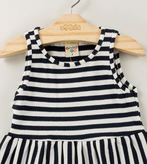 Vestido Listras Navy