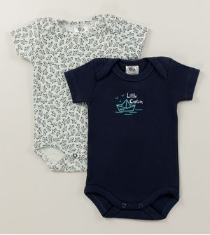 Kit Body Barquinhos com 2 Unidades