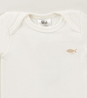 Kit Body Peixinhos Bege com 2 Unidades