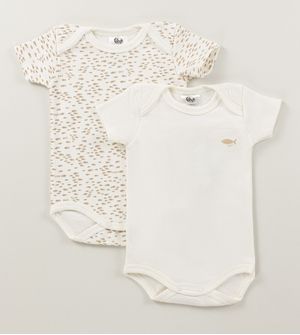 Kit Body Peixinhos Bege com 2 Unidades