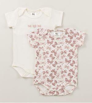 Kit Body Borboletas com 2 Unidades