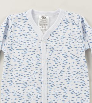 Macacão Peixinho Azul