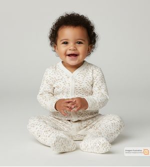 Macacão Peixinho Bege