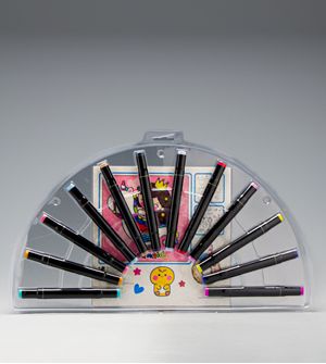 Livro Cute & Comfy Fofo e Aconchegante com 12 Canetas