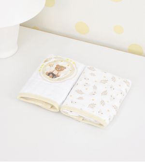 Kit Paninho de Boca 2 Peças Com Prendedor de Chupeta - 5288