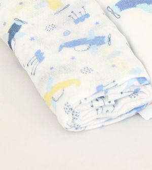 Kit Fralda 3 Unidades Com Bainha - 5405