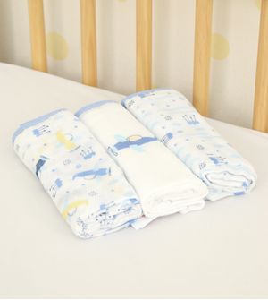 Kit Fralda 3 Unidades Com Bainha - 5405