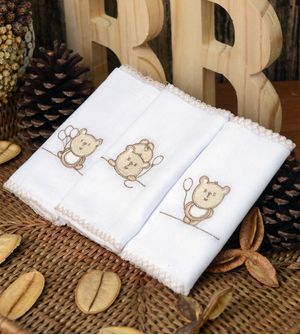 Kit Paninho de Boca com 3 Peças - 1524