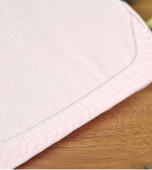 Jogo de Lençol para Mini Berço com 2 Peças Liso 103 x 78 cm