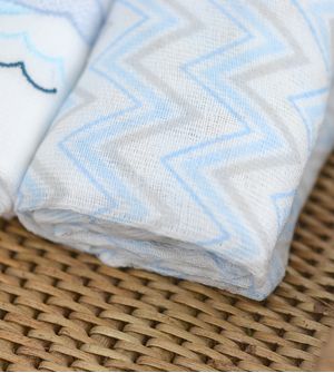 Kit Fralda com Bainha 3 Unidades Dengo