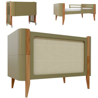 Berço Americano Evolutivo 3 em 1 Bo