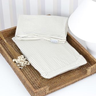 Jogo de Lençol para Berço Camping Listras com 2 peças