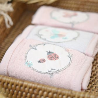 Kit Toalhinha de Boca com 3 Peças 30x30cm - 3826