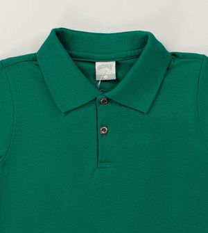 Camiseta Polo Básica Verde