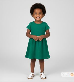 Vestido Básico Verde