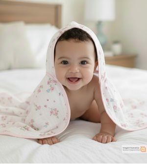 Toalha de Banho Soft com Capuz 80 x 80cm