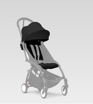 Capota e Assento Carrinho Yoyo³ Black Stokke
