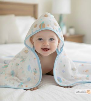 Toalha de Banho Soft com Capuz 80 x 80cm