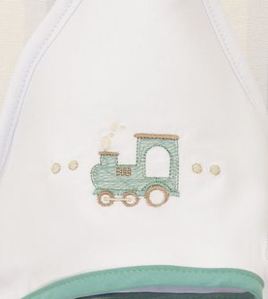 Toalha de Banho com Fralda e Capuz Linho Toys 90 x 70 cm