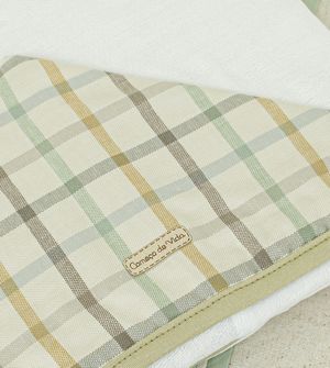 Toalha de Banho com Fralda e Capuz Bambino 90 x 70 cm