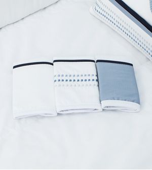 Kit Toalha de Boca Grega Poá com 3 unidades