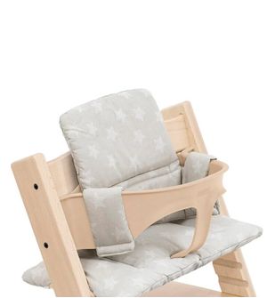 Almofada Tripp Trapp Orgânica Star Prateada Stokke