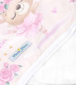 Toalha de Banho Soft Com Capuz 85 x 85cm