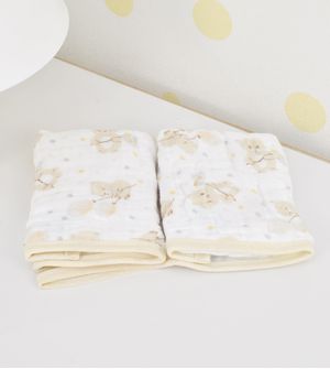 Kit Pano de Boca com Prendedor de Chupeta 2 Unidades - 5413