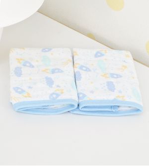 Kit Pano de Boca com Prendedor de Chupeta 2 Unidades - 5413