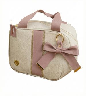 Bolsa Maternidade Porta Mamadeira Malu Linho