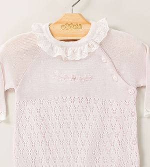 Saída Maternidade Rendada - 111151AB