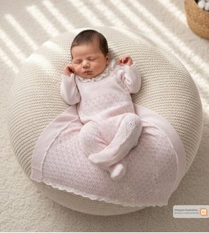 Saída Maternidade Rendada - 111151AB