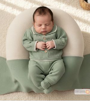 Saída Maternidade Tricot Delicado