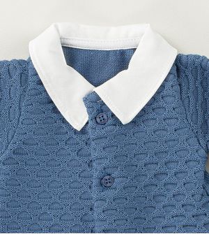 Saída Maternidade Tricot Detalhes