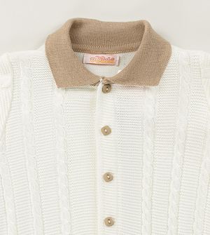 Saída Maternidade Tricot Tranças