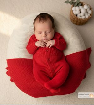 Saída Maternidade Tricot Delicada