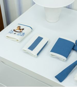 Kit Toalha de Boca Cavalinho com 3 unidades