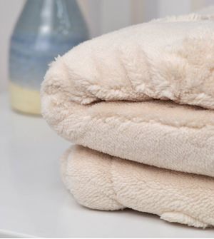 Cobertor Sherpa com Relevo Urso 90x110cm