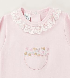 Macacão Vaso de Flores