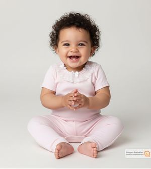 Conjunto Body Lacinhos e Renda Rosa