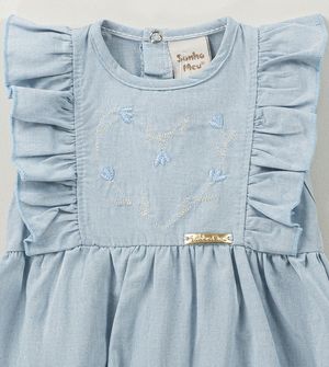 Macaquinho Banho de Sol Florzinha