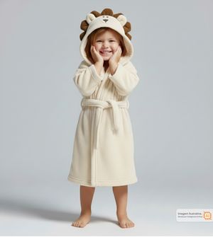 Roupão Leão Tam. 5 à 6 anos