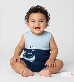 Macaquinho Banho de Sol Dino