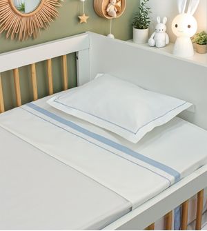 Jogo de Lençol para Berço Americano Nature ZigZag