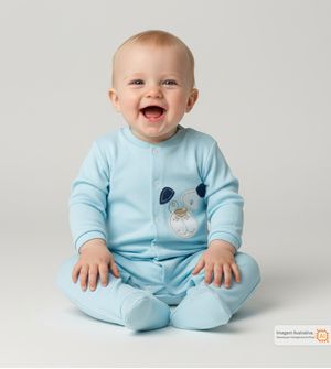 Macacão Doguinho Azul