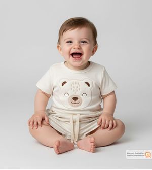 Macaquinho Urso Bege