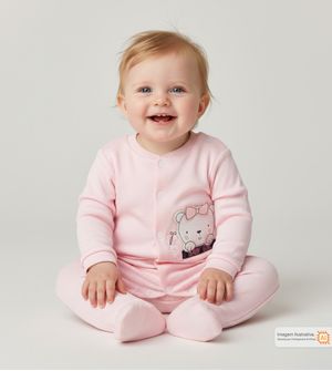 Macacão Ursinha Rosa