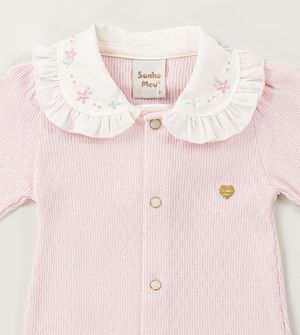 Macacão Flores Delicadas