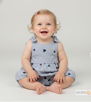 Macaquinho Banho de Sol Corações