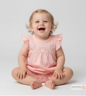 Macaquinho Flor e Borboleta